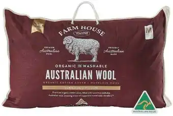 Spotlight 40% off Tontine Farmhouse Wool Standard Pillow offer