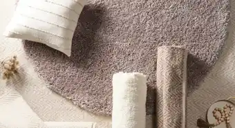 Spotlight Koo masan curly shaggy round rug silver 160cm offer