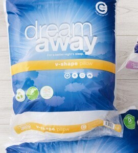 Spotlight Dream away v shape pillow offer