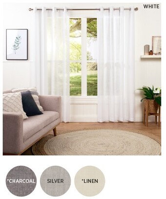 Spotlight 40% off meeko sheer eyelet curtains offer