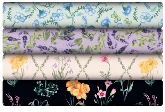 Spotlight Print & plain rayon & ecovero spandex jersey offer