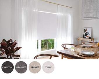 40% off neutrals blockout roller blinds