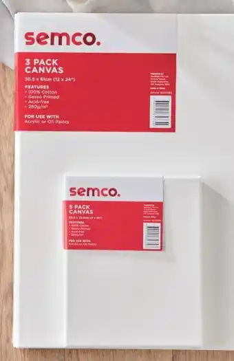 Semco canvas packs