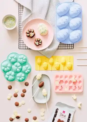 Spotlight 20% off happy easter silicone moulds offer