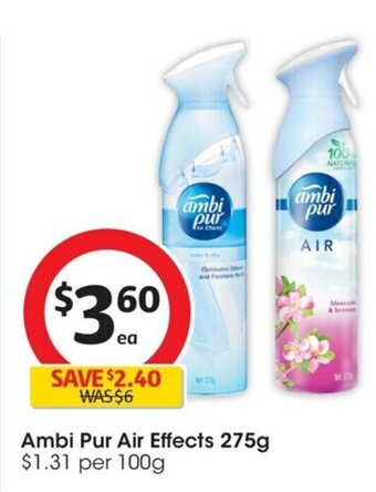Coles Ambi Pur Air Effects 275g offer