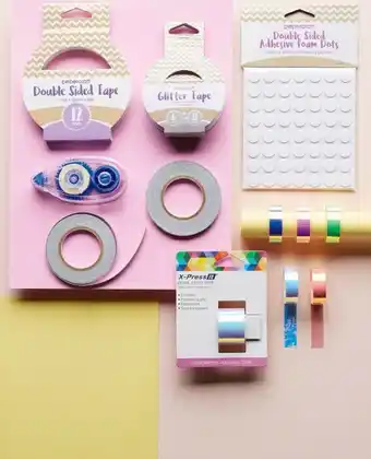 Spotlight 25% off All X-Press It & Papercraft Tapes, Adhesives & All Washi Tapes offer
