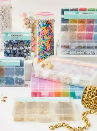 Spotlight 25% off Crafters Choice Bulk Bead Packs offer
