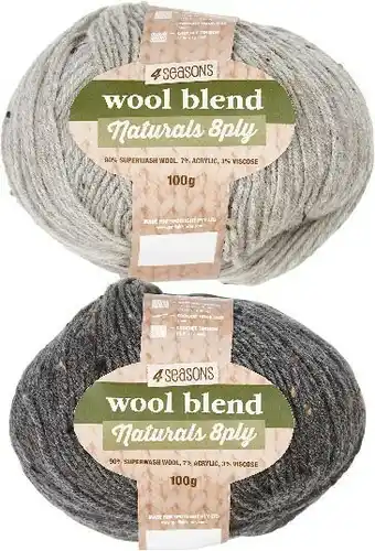 Spotlight 50% off 4 Seasons Wool Blend Natural 100g offer