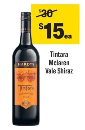 Coles Tintara Mclaren Vale Shiraz offer