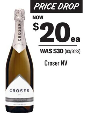 Coles Croser NV offer