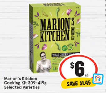 IGA Marion's Kitchen Cooking Kit 309-419g offer