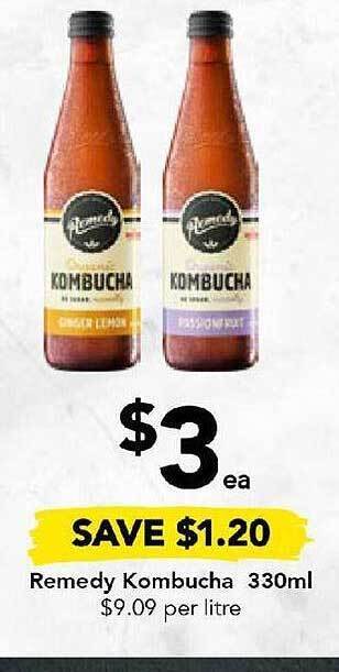 Drakes Remedy kombucha offer
