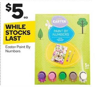 Easter paint by numbers