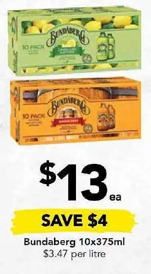 Drakes Bundaberg offer
