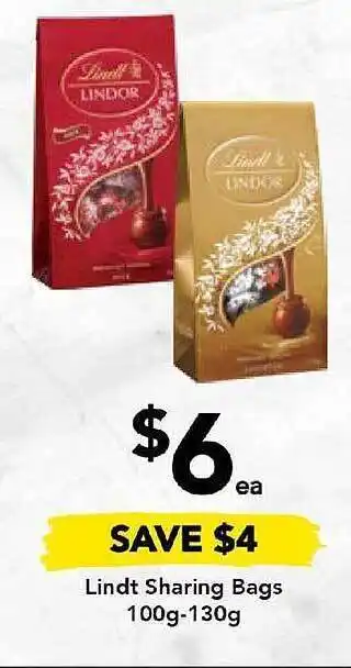 Drakes Lindt sharing bags offer