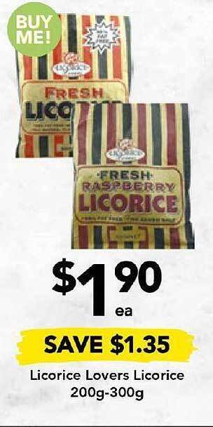 Licorice lovers licorice