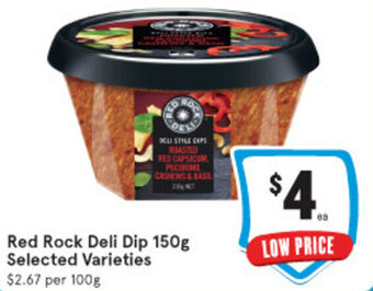 IGA Red Rock Deli dip 150g offer