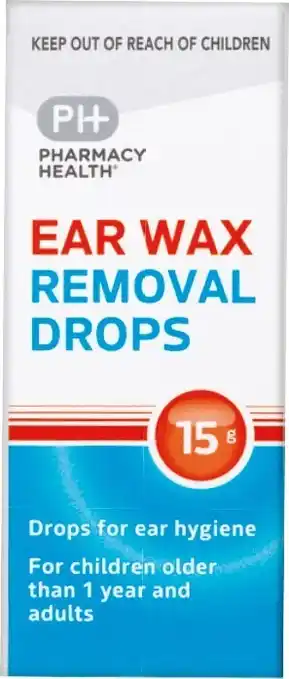 Pharmacy Best Buys Pharmacy health ear wax removal drops 15g offer