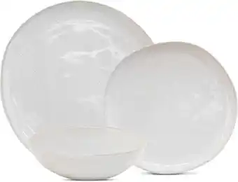 Myer Salt&pepper 12pc series dinner set in grey offer