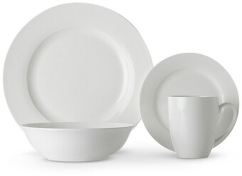 Myer Maxwell & williams 16pc white basics soho rim dinner set offer