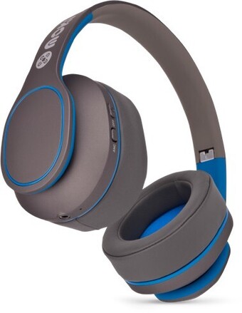 Moki navigator noise cancelling headphones in blue