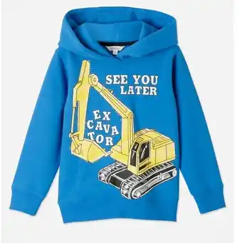 Myer Milkshake essential sweat top in cobalt offer