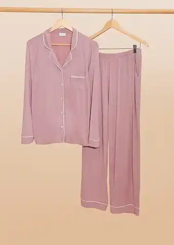 Myer Chloe & lola pure comfort bamboo pj set offer