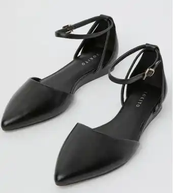 Myer Tokito kendall flat shoe in black offer