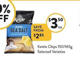Foodworks Kettle chips offer