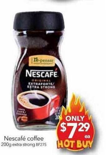 Cheap as Chips Nescafé coffee offer