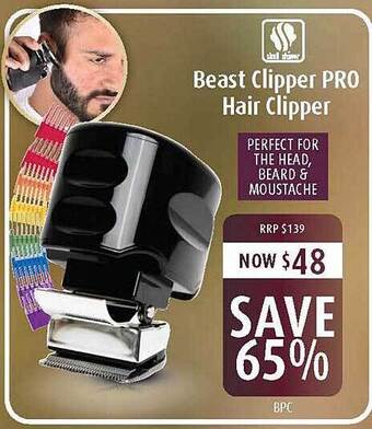 Shaver Shop Beast clipper pro hair clipper offer