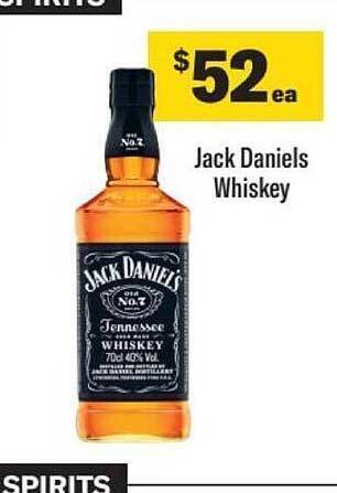 Liquorland Jack daniels whiskey offer