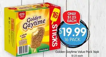 Spudshed Golden gaytime value pack offer