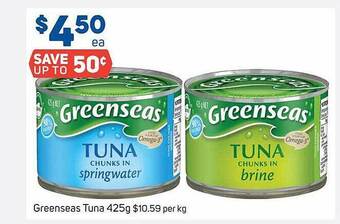 Greenseas tuna