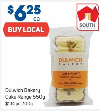 Foodland Dulwich Bakery Cake Range 550g offer