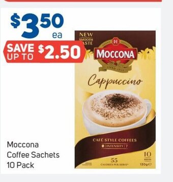 Foodland Moccona Coffee Sachets 10 Pack offer