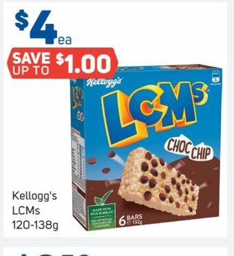 Foodland Kellogg's LCMs 120-138g offer