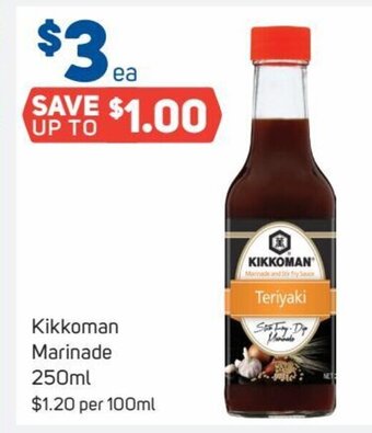 Foodland Kikkoman Marinade 250ml offer