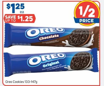 Foodland Oreo Cookies 133-147g offer