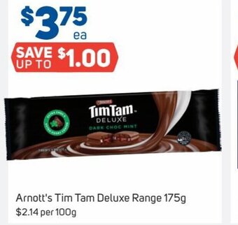 Arnott's Tim Tam Deluxe Range 175g