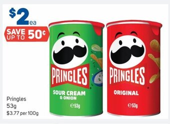 Foodland Pringles 53g offer