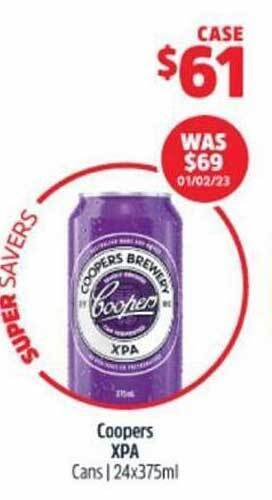 BWS Coopers xpa offer