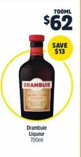 Drambuie liqueur