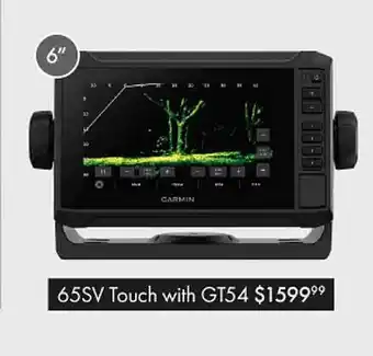 BCF 65sv touch with gt54 garmin offer