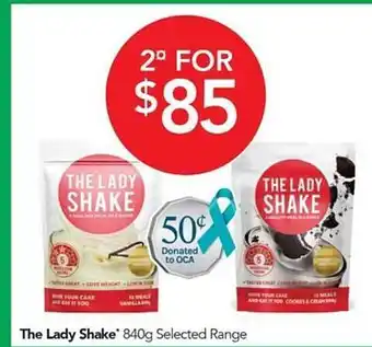 Terry White The lady shake offer