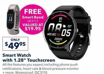 Smart watch with 1.28