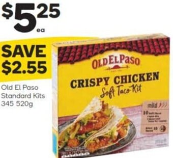 Woolworths Old El Paso Standard Kits 345 520g offer