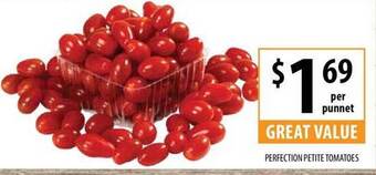 Perfection petite tomatoes