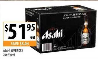 Supabarn Asahi super dry offer