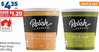 Relish the Barossa Fresh Soups 350-365g
